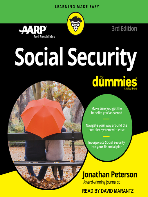 Title details for Social Security for Dummies by Jonathan Peterson - Wait list